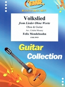Volkslied by Mendelssohn Felix - Mourey Colette - for Oboe and Guitar (Oboe and Guitar)