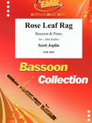 Rose Leaf Rag by Joplin Scott - Jirka Kadlec - for Bassoon and Piano (Bassoon and Piano)