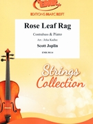 Rose Leaf Rag by Joplin Scott - Jirka Kadlec - for Contrabass and Piano (Contrabass and Piano)