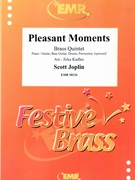 Pleasant Moments by Joplin Scott - Jirka Kadlec - for 2 Trumpets Horn Trombone Tuba and Piano (2 Trumpets Horn Trombone Tuba and Piano (Piano / Guitar Bass Guitar Drums Percussion (optional)))