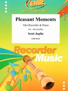 Pleasant Moments by Joplin Scott - Jirka Kadlec - for Alto Recorder and Piano (Alto Recorder and Piano)