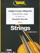 Adagio-Largo-Allegretto by Marcello Benedetto - Slokar and Luy - for Violin and Piano (Violin and Piano)