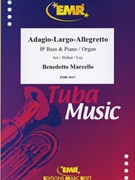 Adagio-Largo-Allegretto by Marcello Benedetto - Slokar and Luy - for Bb Bass and Organ (Bb Bass and Organ)