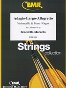 Adagio-Largo-Allegretto by Marcello Benedetto - Slokar and Luy - for Violoncello and Organ (Violoncello and Organ)