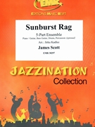 Sunburst Rag by Scott James - Jirka Kadlec - for 5 - Part Ensemble and Piano / Keyboard (5 - Part Ensemble and Piano / Keyboard (Piano / Guitar Bass Guitar Drums Percussion (optional)))