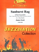 Sunburst Rag by Scott James - Jirka Kadlec - for 4 - Part Ensemble (4 - Part Ensemble (Piano / Guitar Bass Guitar Drums Percussion (optional)))