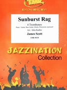 Sunburst Rag by Scott James - Jirka Kadlec - for 4 Trombones and Piano (4 Trombones and Piano (Piano / Guitar Bass Guitar Drums Percussion (optional)))