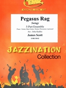 Pegasus Rag by Scott James - Jirka Kadlec - for 5 - Part Ensemble and Rhythm Section (5 - Part Ensemble and Rhythm Section (Piano Bass Drums) (Piano / Guitar Bass Guitar Drums Percussion (optional)))