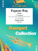 Pegasus Rag by Scott James - Jirka Kadlec - for 5 Trumpets and Piano (5 Trumpets and Piano (Piano / Guitar Bass Guitar Drums Percussion (optional)))