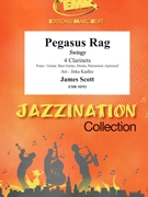 Pegasus Rag by Scott James - Jirka Kadlec - for 4 Clarinets and Rhythm Section (4 Clarinets and Rhythm Section (Piano Bass Drums) (Piano / Guitar Bass Guitar Drums Percussion (optional)))
