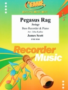 Pegasus Rag by Scott James - Jirka Kadlec - for Bass Recorder and Piano (Bass Recorder and Piano)