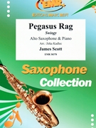 Pegasus Rag by Scott James - Jirka Kadlec - for Alto Saxophone and Piano (Alto Saxophone and Piano)