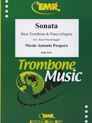 Sonata by Porpora Nicola Antonio - Sturzenegger Kurt - for Bass Trombone and Piano (Bass Trombone and Piano)