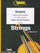 Sonata by Porpora Nicola Antonio - Sturzenegger Kurt - for Viola and Organ (Viola and Organ)
