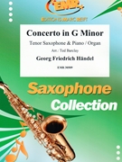 Concerto in G Minor by Handel George Frideric - Ted Barclay - for Tenor Saxophone and Piano (Tenor Saxophone and Piano)