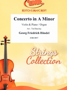 Concerto in A Minor by Handel George Frideric - Ted Barclay - for Violin and Piano (Violin and Piano)