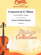 Concerto in G Minor by Handel George Frideric - Ted Barclay - for Viola and Piano (Viola and Piano)