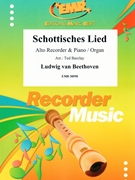 Schottisches Lied by Beethoven Ludwig van - Ted Barclay - for Alto Recorder and Piano (Alto Recorder and Piano)