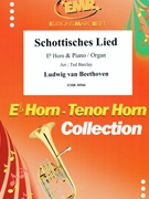 Schottisches Lied by Beethoven Ludwig van - Ted Barclay - for Eb Horn and Piano (Eb Horn and Piano)