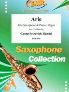 Arie by Handel George Frideric - Ted Barclay - for Alto Saxophone and Piano (Alto Saxophone and Piano)