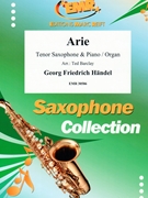 Arie by Handel George Frideric - Ted Barclay - for Tenor Saxophone and Piano (Tenor Saxophone and Piano)