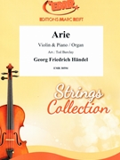 Arie by Handel George Frideric - Ted Barclay - for Violin and Piano (Violin and Piano)