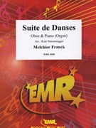 Suite de Danses by Franck Melchior - Sturzenegger Kurt - for Oboe and Organ (Oboe and Organ)