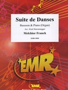 Suite de Danses by Franck Melchior - Sturzenegger Kurt - for Bassoon and Piano (Bassoon and Piano)