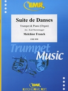 Suite de Danses by Franck Melchior - Sturzenegger Kurt - for Trumpet and Organ (Trumpet and Organ)
