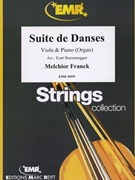 Suite de Danses by Franck Melchior - Sturzenegger Kurt - for Viola and Organ (Viola and Organ)