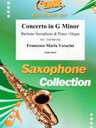 Concerto in G Minor by Veracini Francesco Maria - Ted Barclay - for Baritone Saxophone and Organ (Baritone Saxophone and Organ)