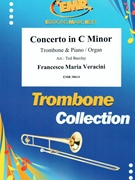 Concerto in C Minor by Veracini Francesco Maria - Ted Barclay - for Trombone and Organ (Trombone and Organ)