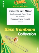Concerto in F Minor by Veracini Francesco Maria - Ted Barclay - for Bass Trombone and Organ (Bass Trombone and Organ)
