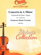 Concerto in A Minor by Veracini Francesco Maria - Ted Barclay - for Violoncello and Organ (Violoncello and Organ)