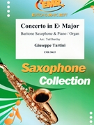 Concerto in Eb Major by Tartini Giuseppe - Ted Barclay - for Baritone Saxophone and Piano (Baritone Saxophone and Piano)