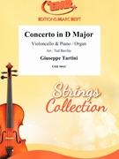 Concerto in D Major by Tartini Giuseppe - Ted Barclay - for Violoncello and Organ (Violoncello and Organ)