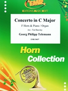 Concerto in C Major by Telemann Georg Philipp - Ted Barclay - for Horn and Organ (Horn and Organ)
