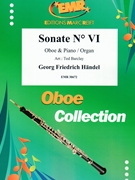 Sonate # VI by Handel George Frideric - Ted Barclay - for Oboe and Organ (Oboe and Organ)