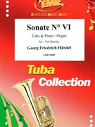 Sonate # VI by Handel George Frideric - Ted Barclay - for Tuba and Piano (Tuba and Piano)