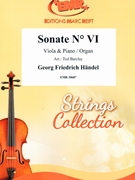 Sonate # VI by Handel George Frideric - Ted Barclay - for Viola and Piano (Viola and Piano)