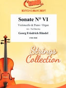 Sonate # VI by Handel George Frideric - Ted Barclay - for Violoncello and Piano (Violoncello and Piano)