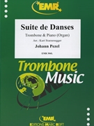 Suite de Danses by Pezel Johann Christoph - Sturzenegger Kurt - for Trombone and Organ (Trombone and Organ)