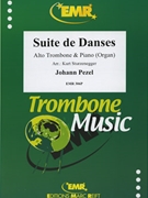 Suite de Danses by Pezel Johann Christoph - Sturzenegger Kurt - for Alto Trombone and Organ (Alto Trombone and Organ)