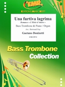 Una furtiva lagrima by Donizetti Gaetano - Gay Bertrand - for Bass Trombone and Piano (Bass Trombone and Piano)