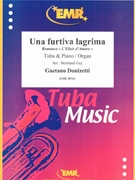 Una furtiva lagrima by Donizetti Gaetano - Gay Bertrand - for Tuba and Piano (Tuba and Piano)