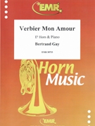 Verbier Mon Amour by Gay Bertrand for Eb Horn and Piano (Eb Horn and Piano)