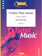Verbier Mon Amour by Gay Bertrand for Eb Bass and Piano (Eb Bass and Piano)