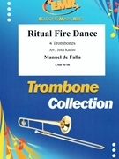 Ritual Fire Dance by De Falla Manuel - Jirka Kadlec - for 4 Trombones (4 Trombones)