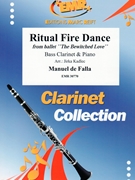 Ritual Fire Dance by De Falla Manuel - Jirka Kadlec - for Bass Clarinet and Piano (Bass Clarinet and Piano)