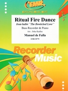 Ritual Fire Dance by De Falla Manuel - Jirka Kadlec - for Bass Recorder and Piano (Bass Recorder and Piano)